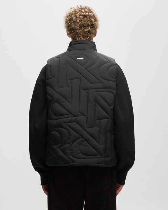 INITIAL QUILTED GILET