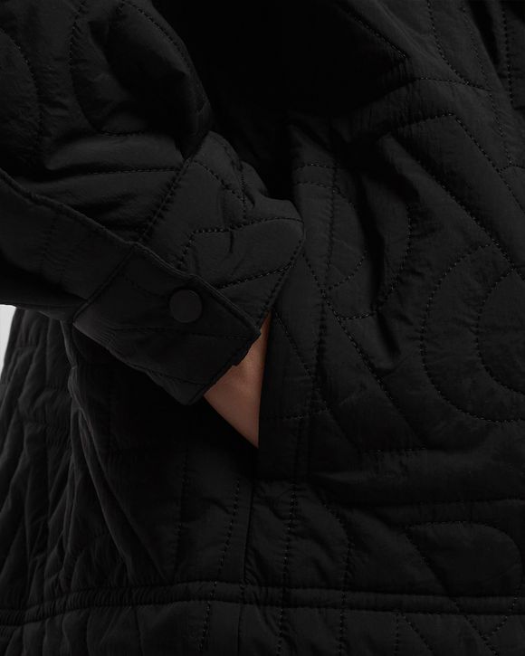 INITIAL QUILTED OVERSHIRT