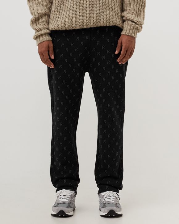 INTARSIA INITIAL SWEATPANTS