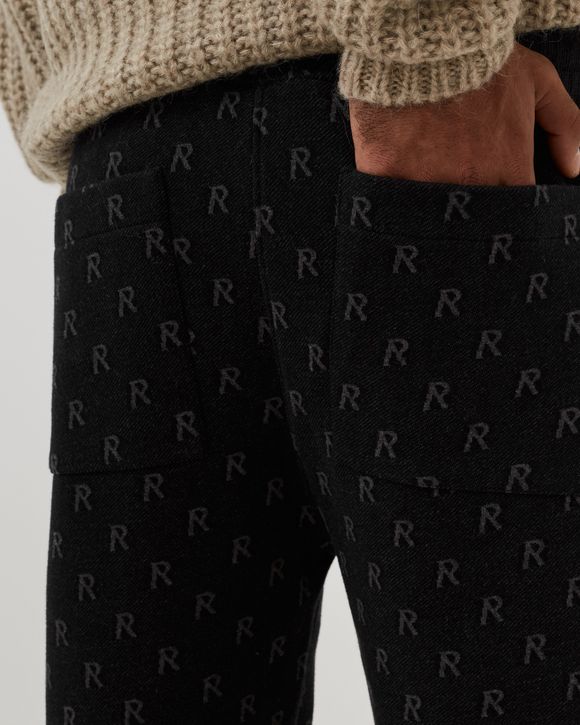 INTARSIA INITIAL SWEATPANTS