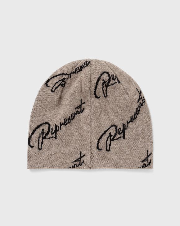 REPRESENT JAQUARD BEANIE