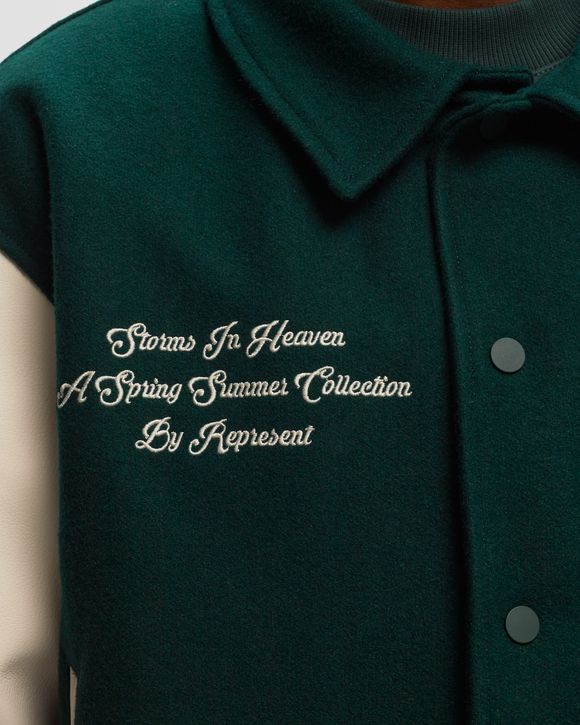 STORMS IN HEAVEN VARSITY JACKET