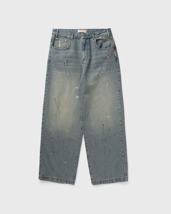 STUDDED DENIM