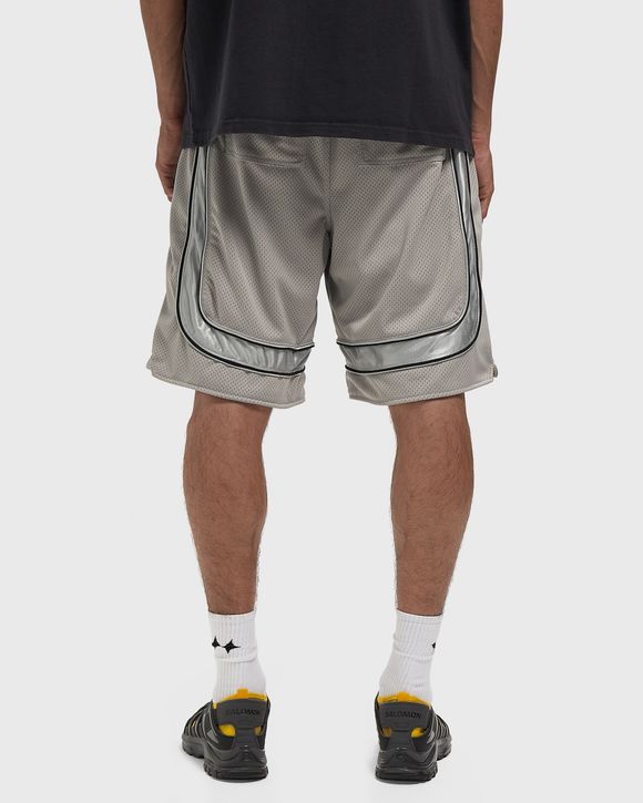 BAGGY MESH COLLEGIATE LOGO SHORTS