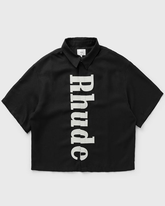 CENTER LOGO BUTTON UP SHIRT