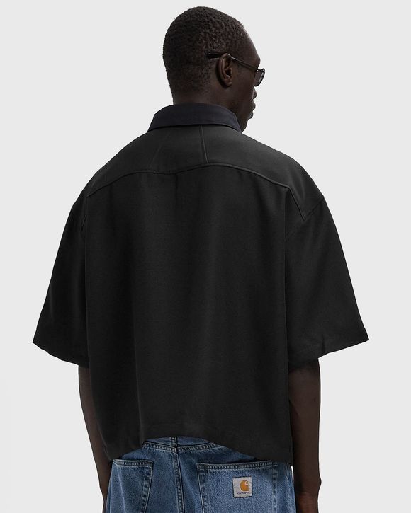 CENTER LOGO BUTTON UP SHIRT