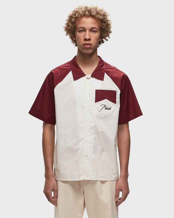 RAGLAN POPLIN BUTTON UP