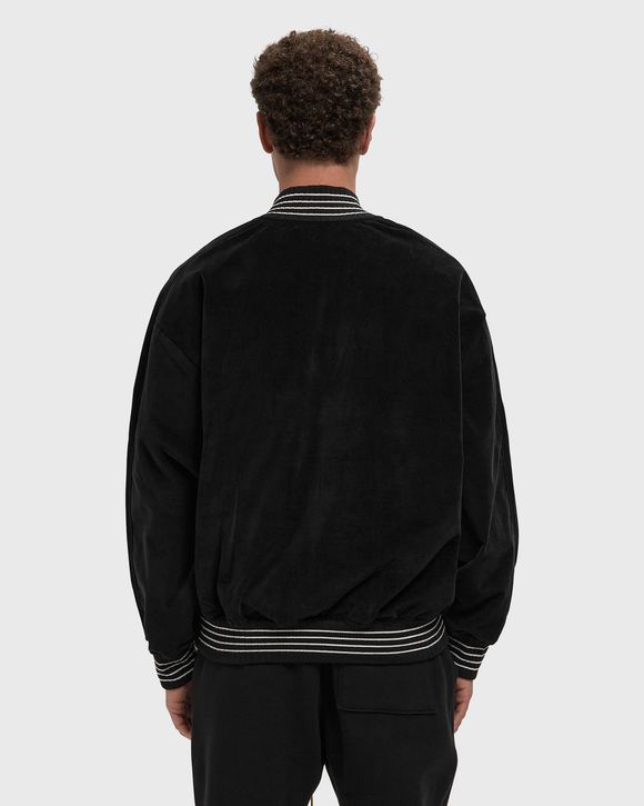 VELOUR TRACK QUARTER ZIP-UP