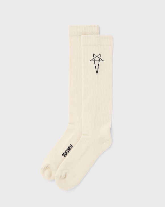 KNIT SOCKS -PENTAGRAM KNEE HIGH SOCKS