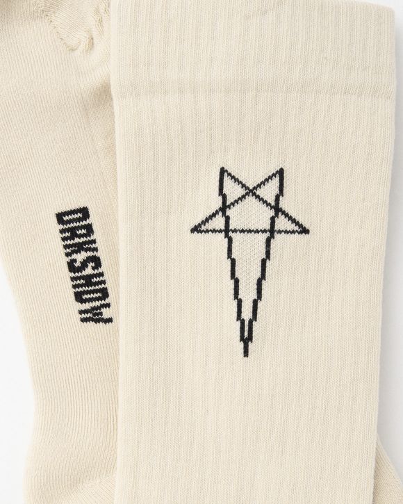 KNIT SOCKS -PENTAGRAM KNEE HIGH SOCKS