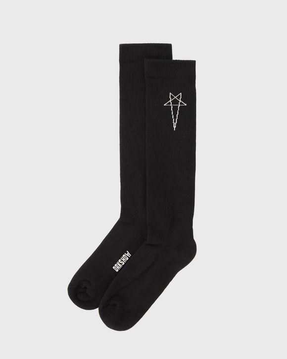 KNIT SOCKS -PENTAGRAM KNEE HIGH SOCKS