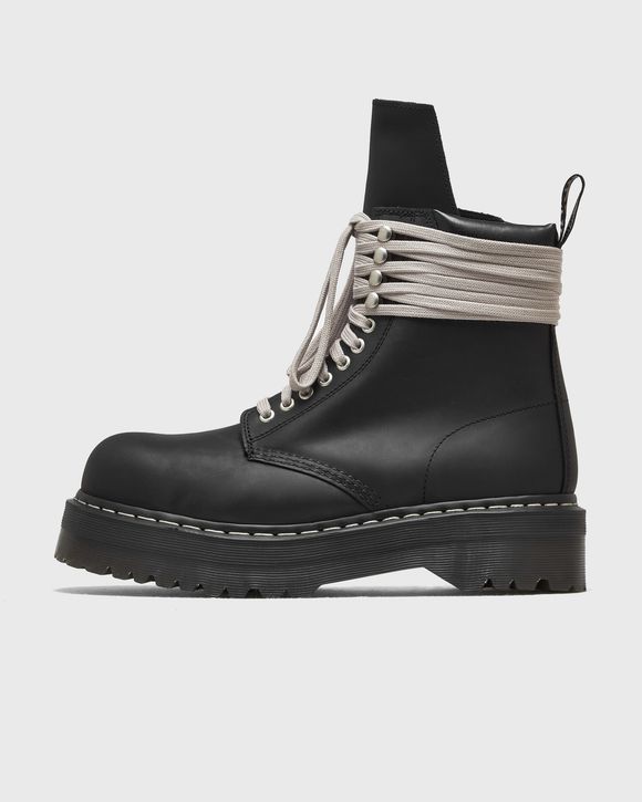 x Dr. Martens LEATHER BOOTS-QUAD SOLE STEEL TOE BOOT