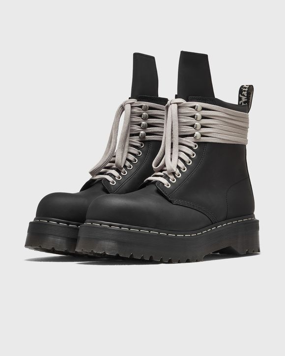 x Dr. Martens LEATHER BOOTS-QUAD SOLE STEEL TOE BOOT