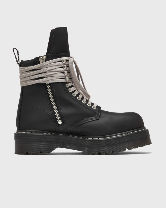 x Dr. Martens LEATHER BOOTS-QUAD SOLE STEEL TOE BOOT
