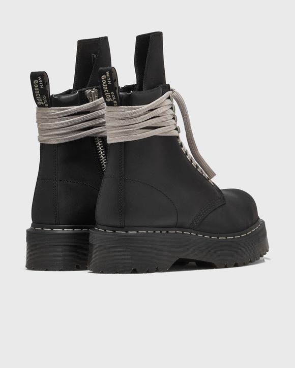 x Dr. Martens LEATHER BOOTS-QUAD SOLE STEEL TOE BOOT