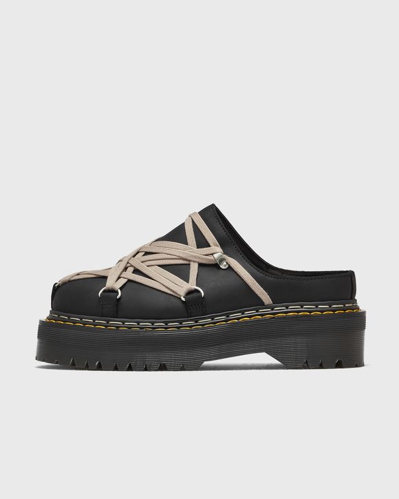 x Dr. Martens LEATHER SHOES-QUAD SOLE MEGALACE® MULE