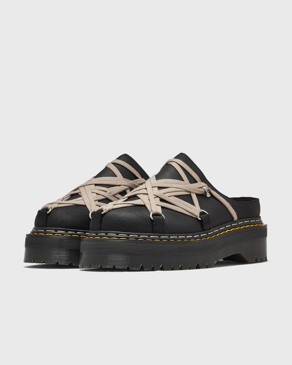 x Dr. Martens LEATHER SHOES-QUAD SOLE MEGALACE® MULE