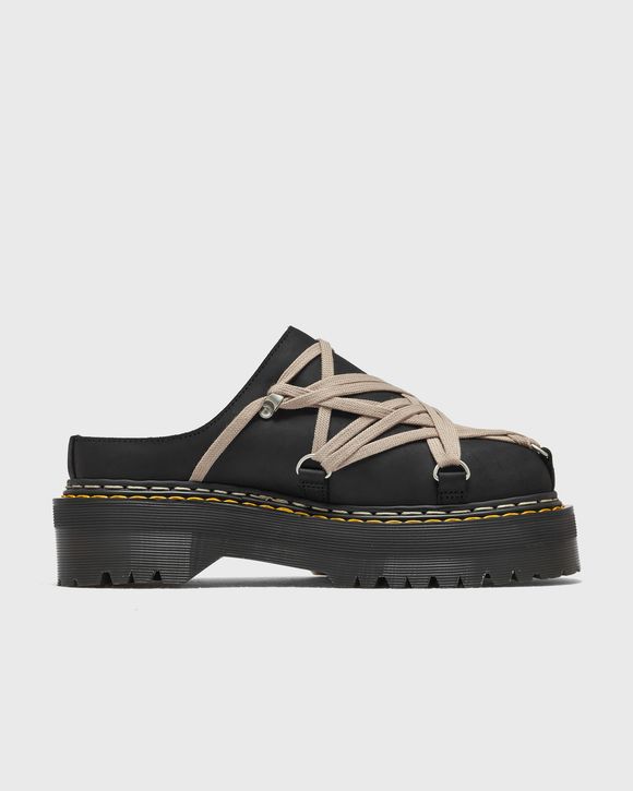 x Dr. Martens LEATHER SHOES-QUAD SOLE MEGALACE® MULE