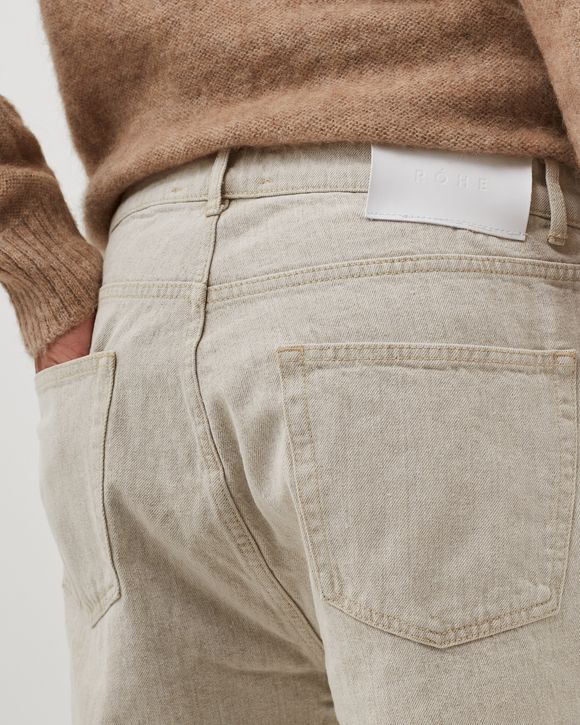 Straight leg denim