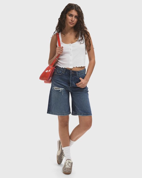 Buttoned Tank Top
