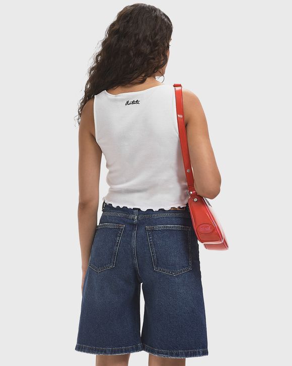 Buttoned Tank Top