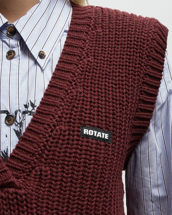 KNIT V-NECK VEST