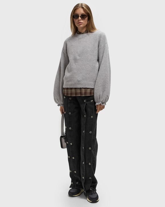 KNIT WIDE SLEEVE JUMPER