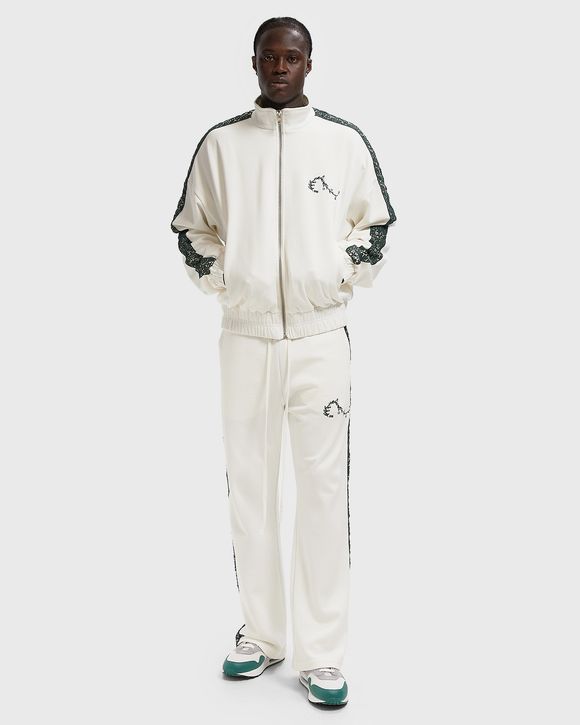 OLIVE TRACK PANTS