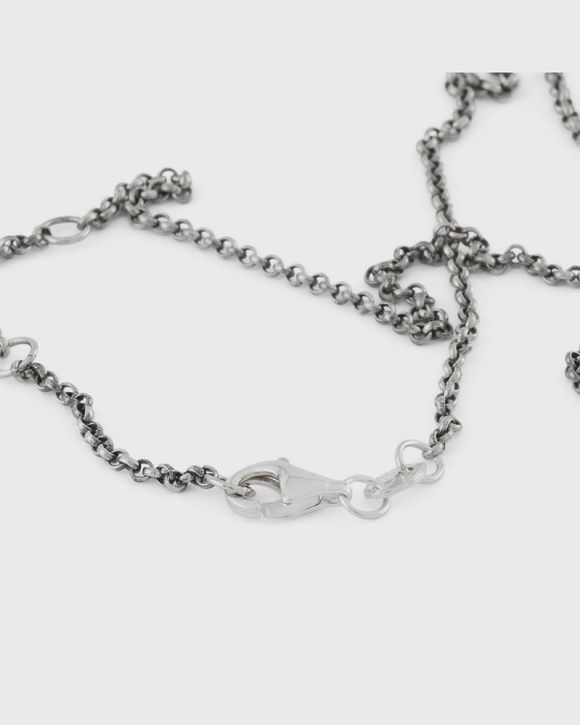 Silver Cowboy Boot Necklace