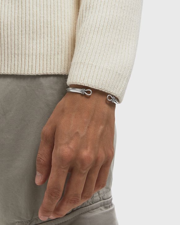 Silver Lasso Bangle
