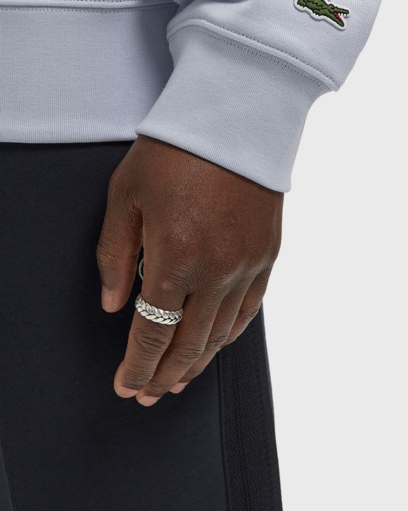 Silver Laurel Ring