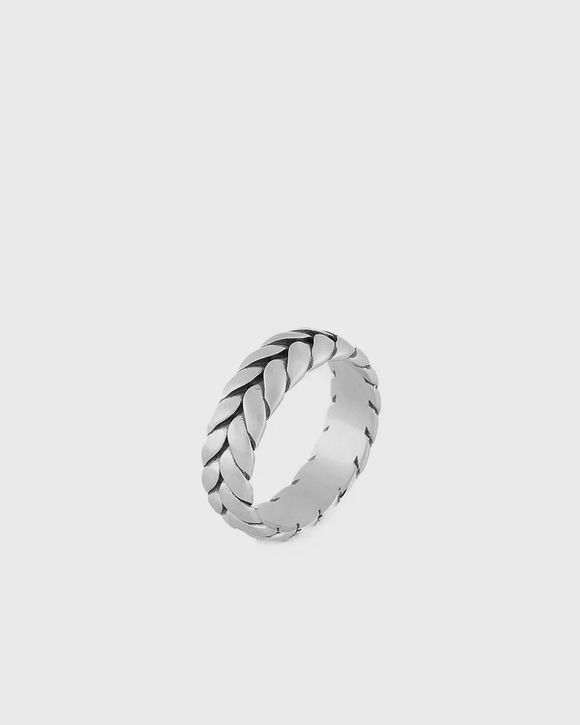 Silver Laurel Ring