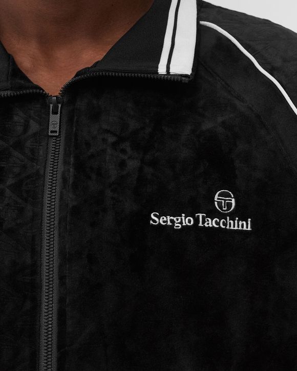 DEBOSSED VELOUR TRACK JACKET