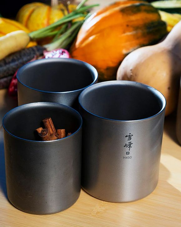 Titanium Double Wall H Stacking Mug 300ml
