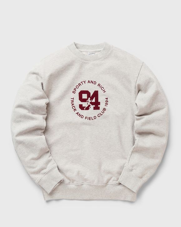94 Track & Field Flocked Crewneck