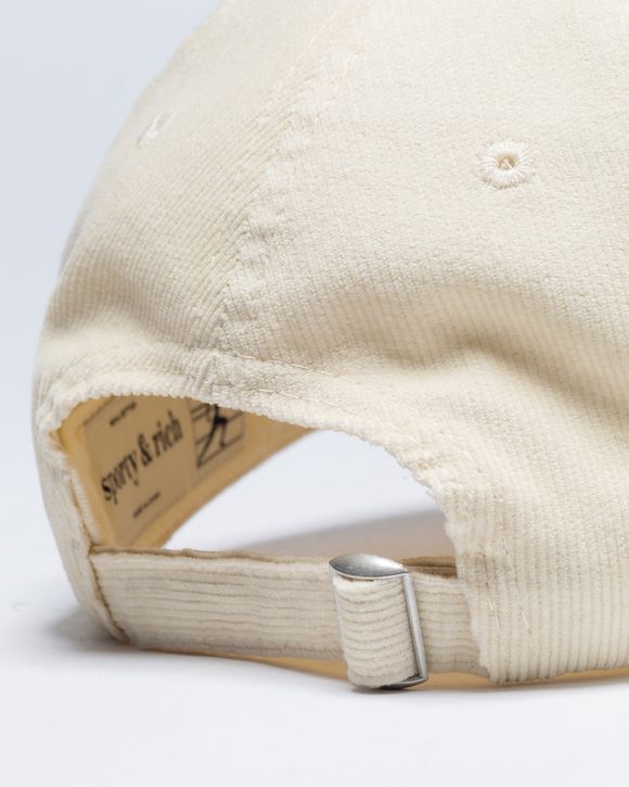 SERIF LOGO CORDUROY HAT
