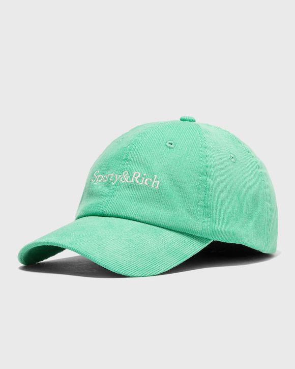 SERIF LOGO CORDUROY HAT