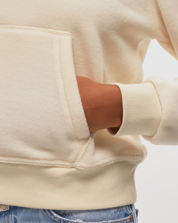 SERIF LOGO POLAR HOODIE
