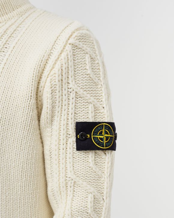 569D4 LAMBSWOOL WITH ARAN MOTIF