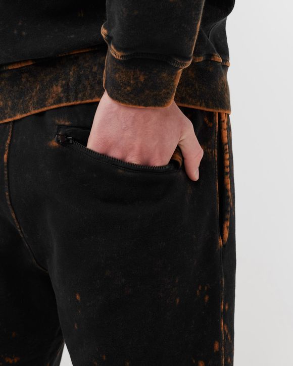 Cotton Fleece Off-Dye Shorts