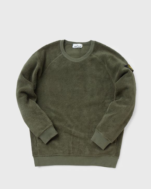 COTTON PILE CREWNECK SWEATSHIRT