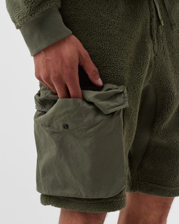 COTTON PILE_REGULAR FIT BERMUDA