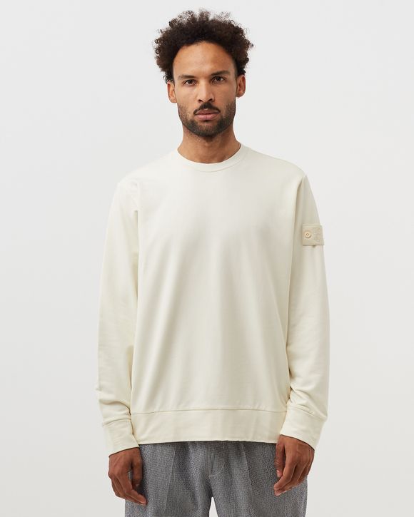 Cotton Stretch Fleece Ghost Piece Sweater