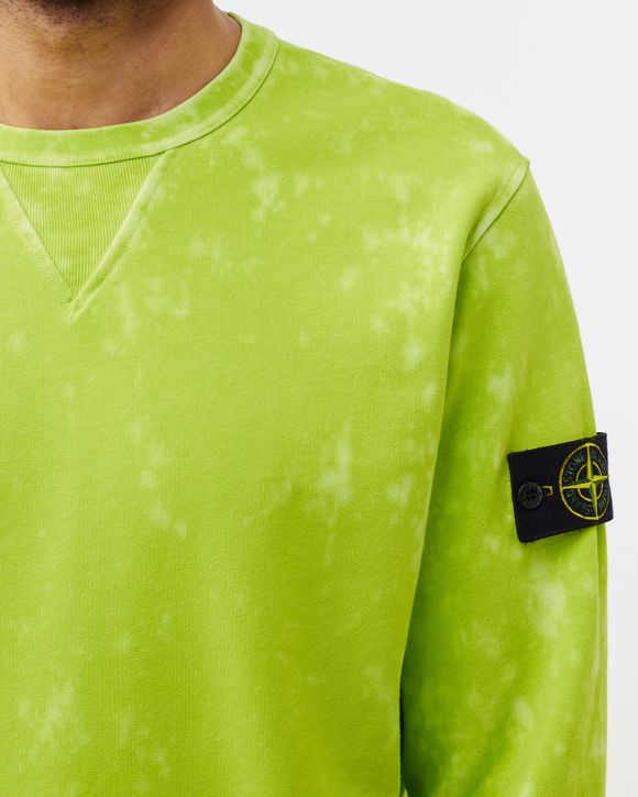 Fleece Sweater Off-Dye Treatment