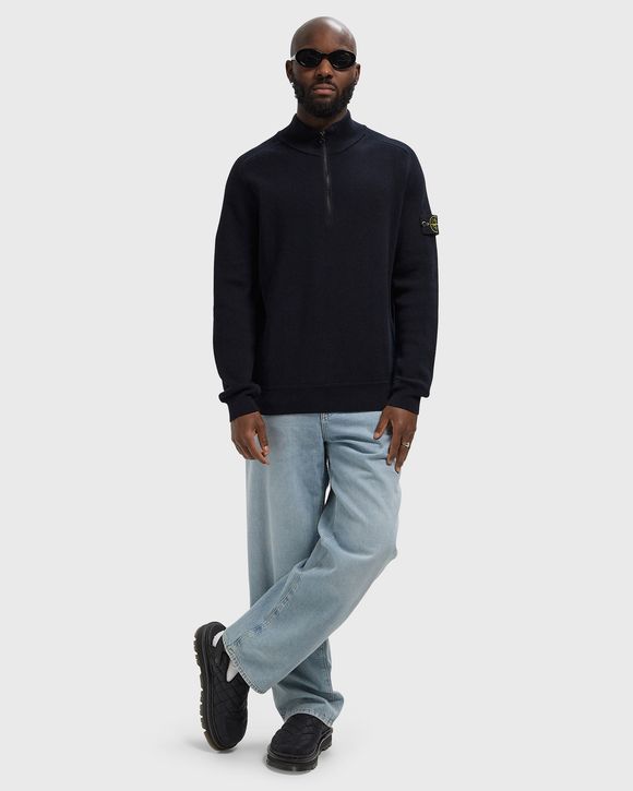 HALF ZIP KNIT