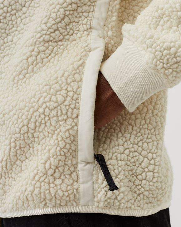 Jacket Furry Wool Nylon Fleece