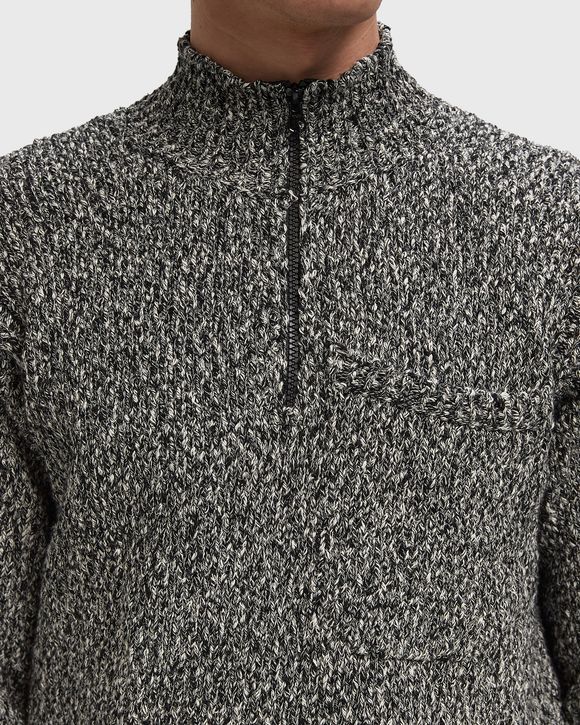 KNIT HALF ZIP