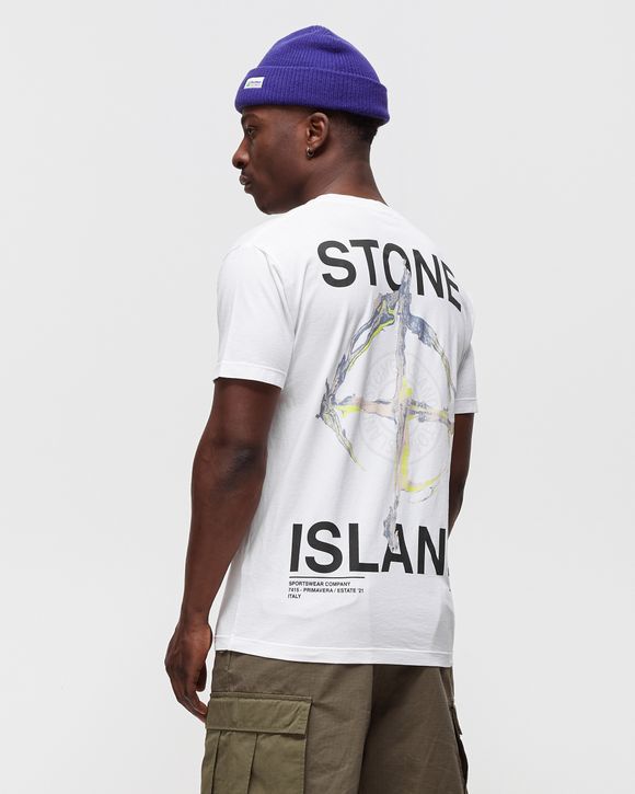 MARBLE THREE PRINT TEE