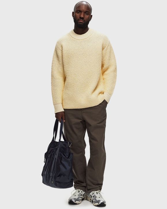 MARINA DOUBLE WEAVE WOOL NYLON SWEATER