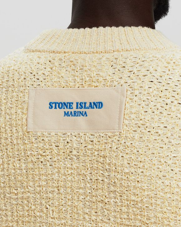 MARINA DOUBLE WEAVE WOOL NYLON SWEATER